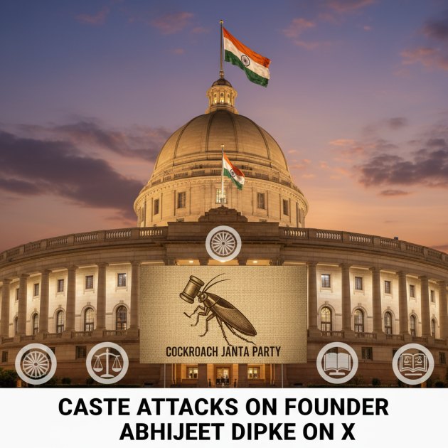 कॉकरोच जनता पार्टी पर जातिगत हमले: अभिजीत दिपके और नई राजनीति की पड़ताल — Politics &amp; Government — Trend Duniya