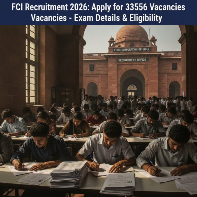 FCI Recruitment 2026: 33556 Vacancies - Your Guide to Sarkari Jobs — Jobs — Trend Duniya