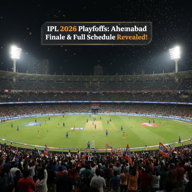 IPL 2026 Schedule &amp; Playoffs: Ahmedabad Finale Confirmed! — Cricket/IPL — Trend Duniya