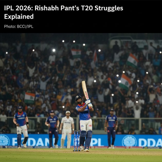 IPL 2026: Decoding Rishabh Pant's T20 Struggles — Cricket &amp; Sports — Trend Duniya