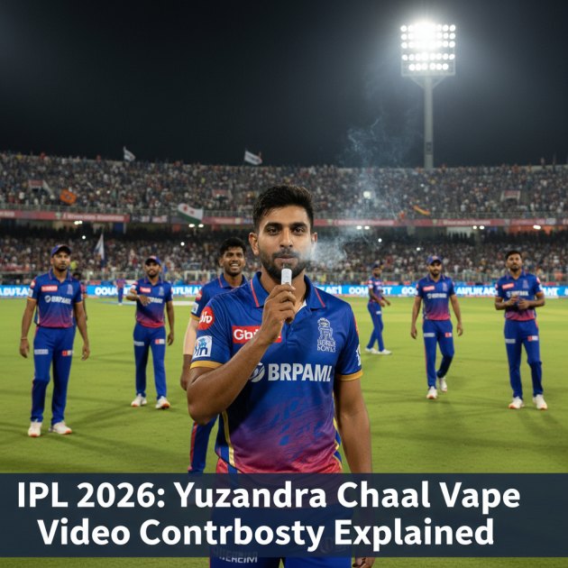 Yuzvendra Chahal Vape Video Controversy Shakes IPL 2026 — Cricket &amp; Sports — Trend Duniya