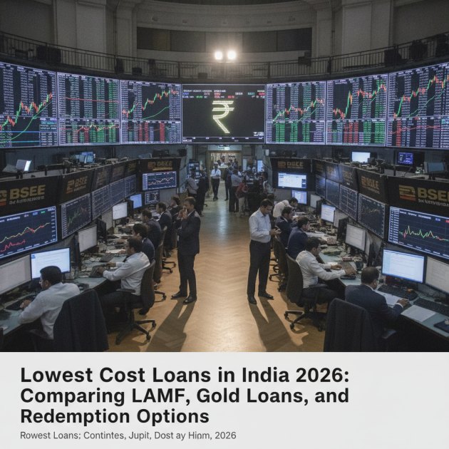 भारत में सबसे सस्ते लोन 2026: LAMF, गोल्ड लोन, रिडेम्पशन तुलना — Finance &amp; Money — Trend Duniya