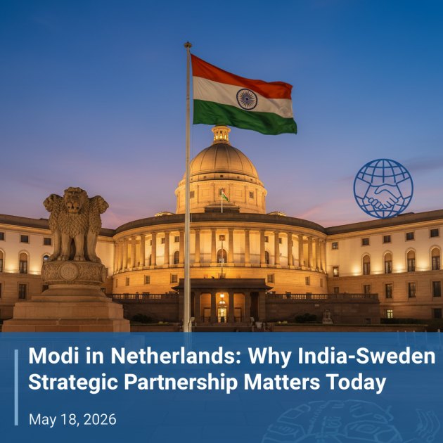 PM Modi Netherlands Visit: India-Sweden Partnership's Global Significance — Politics &amp; Government — Trend Duniya