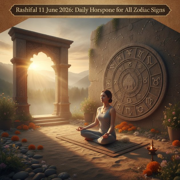 आज का राशिफल 11 जून 2026 — सभी 12 राशियों का सम्पूर्ण भविष्यफल — Rashifal &amp; Astrology — Trend Duniya