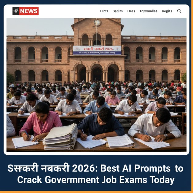 सरकारी नौकरी 2026: AI प्रॉम्प्ट से परीक्षा क्रैक करें — Jobs — Trend Duniya