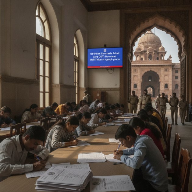 यूपी पुलिस कांस्टेबल एडमिट कार्ड 2026 जारी: uppbpb.gov.in से डाउनलोड करें — Jobs — Trend Duniya