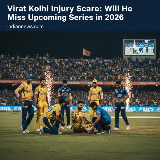 विराट कोहली की चोट का डर: क्या 2026 सीरीज से बाहर होंगे किंग कोहली? — Cricket &amp; Sports — Trend Duniya